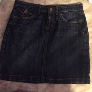 Gap jean skirt